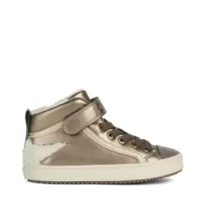 Kalispera High Top Trainers with Faux Fur