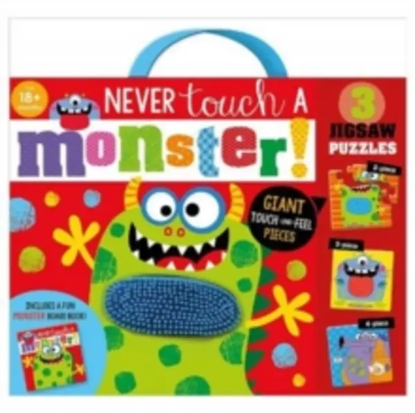 Never Touch A Monster Jigsaw Puzzle Mixed media product