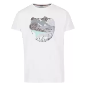 Trespass Mens Barnstaple T-Shirt (XXL) (White)