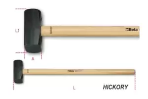 Beta Tools 1381 Sledge Hammer Hickory Shaft 5kg 013810050