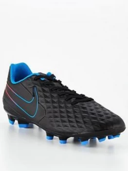 Nike Tiempo 8 Academy Firm Ground Football Boots - Black, Size 6, Men