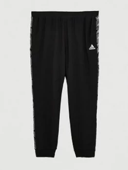 Adidas Plus Size Essential Tape Pant - Black