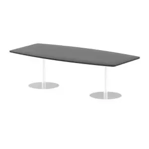 Italia Poseur Table High Gloss 2400 Top 725 High Black