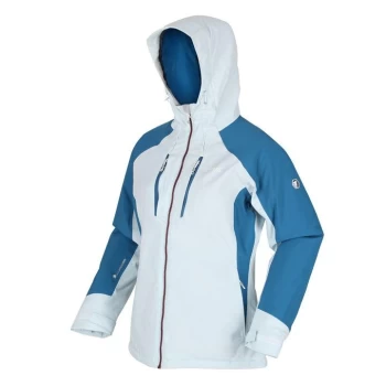 Regatta Womens Highton II Waterproof Jacket - IceBl/BlSaph