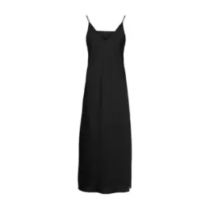 Calvin Klein Midi Slip Dress - Black