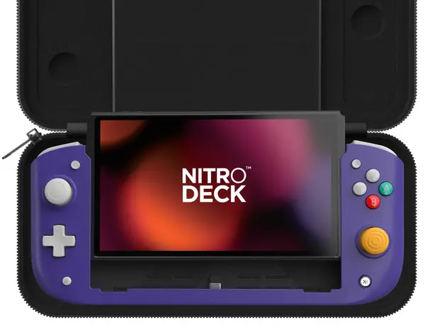 CRKD CRKD Nitro Deck Controller For Switch - Retro Purple