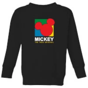 Disney Mickey The True Original Kids Sweatshirt - Black - 11-12 Years