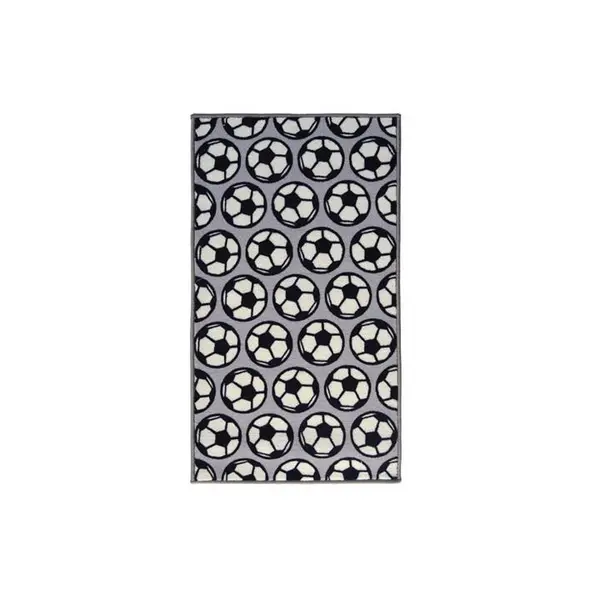 Homemaker Studio Football Rug 99 Mats and Rugs 57x100cm Grey 84418702001