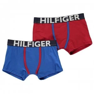 Tommy Hilfiger 2 Pack Trunks - Scooter/Blue