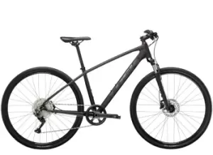 2023 Trek Dual Sport 3 Gen 4 Hybrid Bike in Matte Trek Black