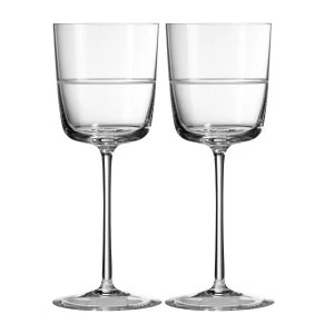 Wedgwood Vera Bande Wine Set of 2