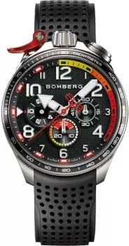 Bomberg Watch Bolt-68 Racing Black & Red