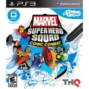 uDraw Marvel Super Hero Squad Comic Combat Game