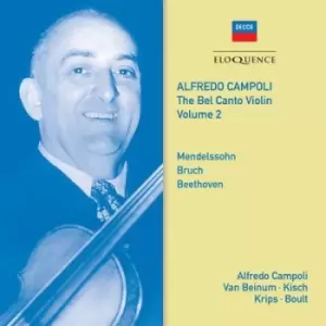 Alfredo Campoli The Bel Canto Violin - Volume 2 by Alfredo Campoli CD Album