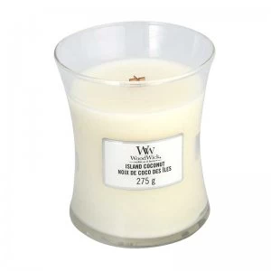 WoodWick Island Coconut Medium Jar Candle 275g