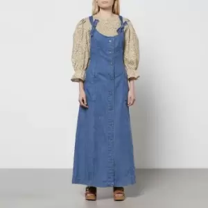 Free People Womens Time After Time Denim Dress - Journey - S