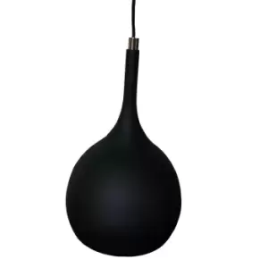 Hanging Ceiling Pendant Light Matt Black & Copper Kitchen Lamp Built in LED