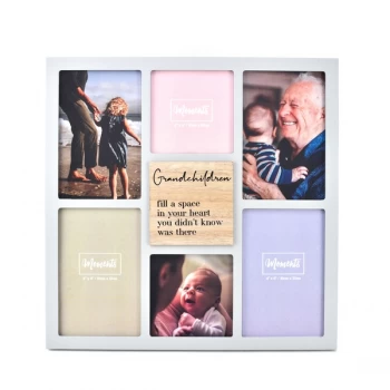 Moments Wooden Collage Frame - Grandchildren