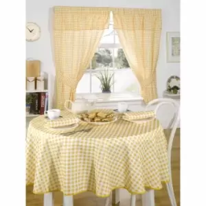 Emma Barclay Kitchen Curtain Set Molly 46 x 48 Lemon