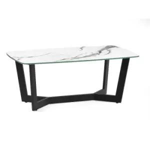 Julian Bowen Olympus Coffee Table - White Marble