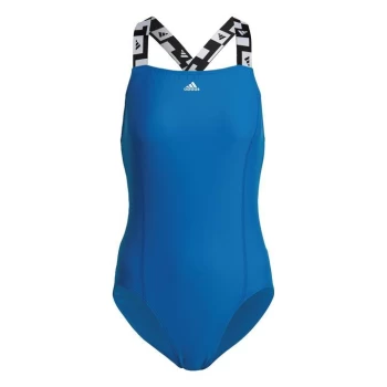 adidas Tape Swimsuit Womens - Blue