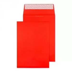 Blake Creative Colour Pillar Box Red Peel & Seal Gusset Pocket