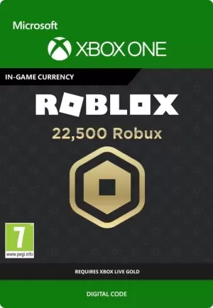 Roblox 22500 Robux Currency Xbox One