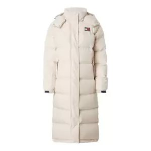 Tommy Jeans Tjw Alaska Long Puffer - Cream