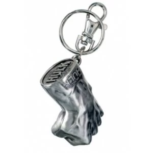 Official Marvel Comics Hulk Fist Pewter Keyring