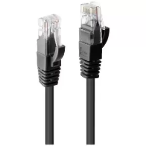 LINDY 48078 RJ45 Network cable, patch cable CAT 6 U/UTP 2m Black