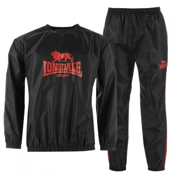 Lonsdale Lightweight Sweatsuit - Black