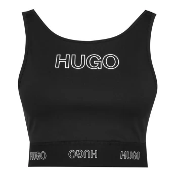 Hugo Dimsum Crop Top - Black