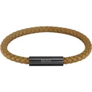 Mens Boss Leather BRAIDED LEATHER Braided Leather