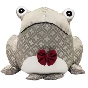 Riva Home Novelty Jaquard Frog Doorstop (One Size) (Multi)