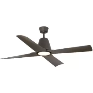 Faro Typhoon Brown Ceiling Fan 4 Blades 130cm Ip44