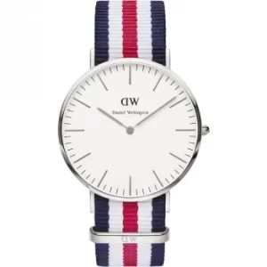 Mens Daniel Wellington Classic 40 Canterbury S White Watch