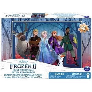 Frozen 2 - Giant Wood Puzzle (40 pieces)