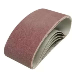 Silverline Sanding Belts 75 x 457mm 5pk 60 Grit 185706