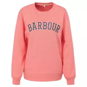 Barbour Womens Northumberland Overlayer Pink Punch 10