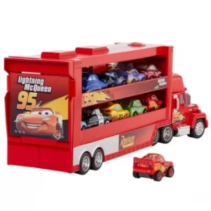 Cars Mini Racer Mack Truck Transporter Playset