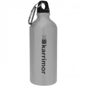 Karrimor Aluminium Drinks Bottle 600ml - Brushed