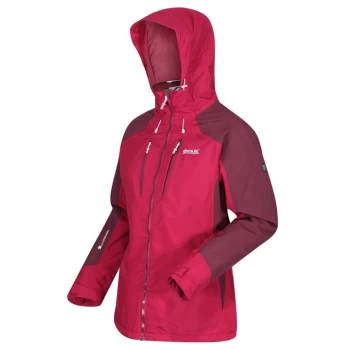 Regatta Womens Highton II Waterproof Jacket - Beetroot/Fig