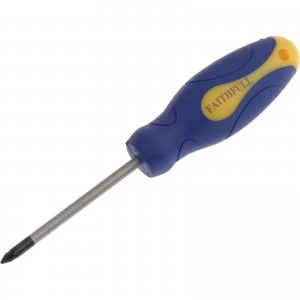 Faithfull Pozi Screwdriver PZ1 75mm