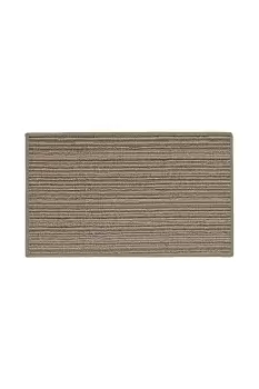 Arona Machine Washable Latex Backed Doormat, 50x80cm, Beige