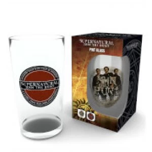 Supernatural Logo Pint Glass