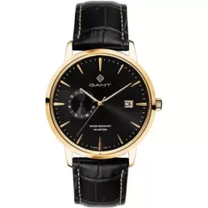 Mens Gant Gant East Hill-IPG Black-Strap Watch Watch