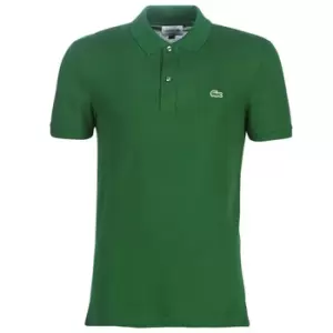 Mens Slim fit Lacoste Polo Shirt in petit pique Size 6 - XL Green