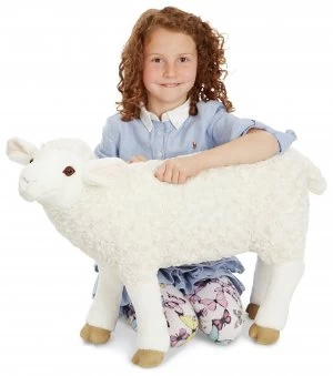 Melissa Doug Sheep Soft Toy Giant.