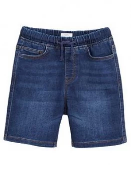 Mango Boys Denim Shorts - Dark Blue