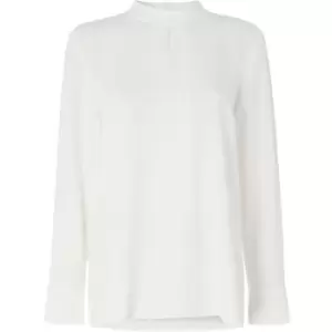 Boss Biducla high neck blouse - White